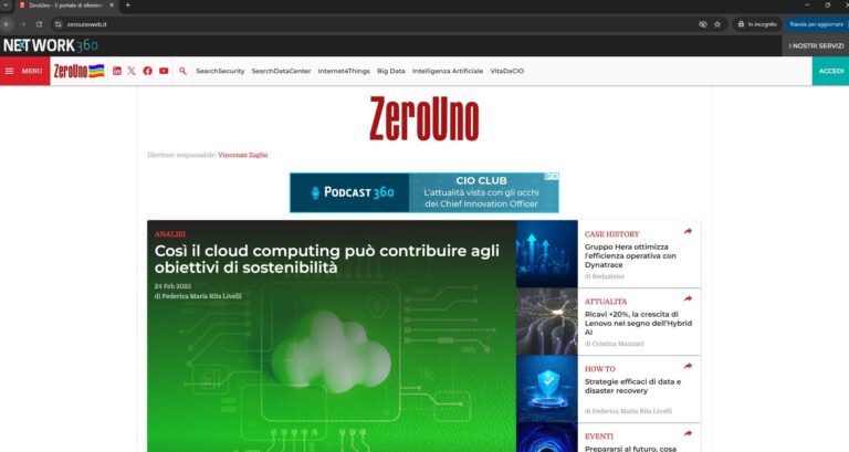 Reti sostenibili: efficienza energetica nelle TLC